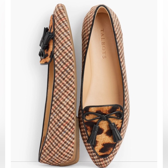 Talbots Shoes Talbots Francesca Tweed Tassel Loafer Poshmark